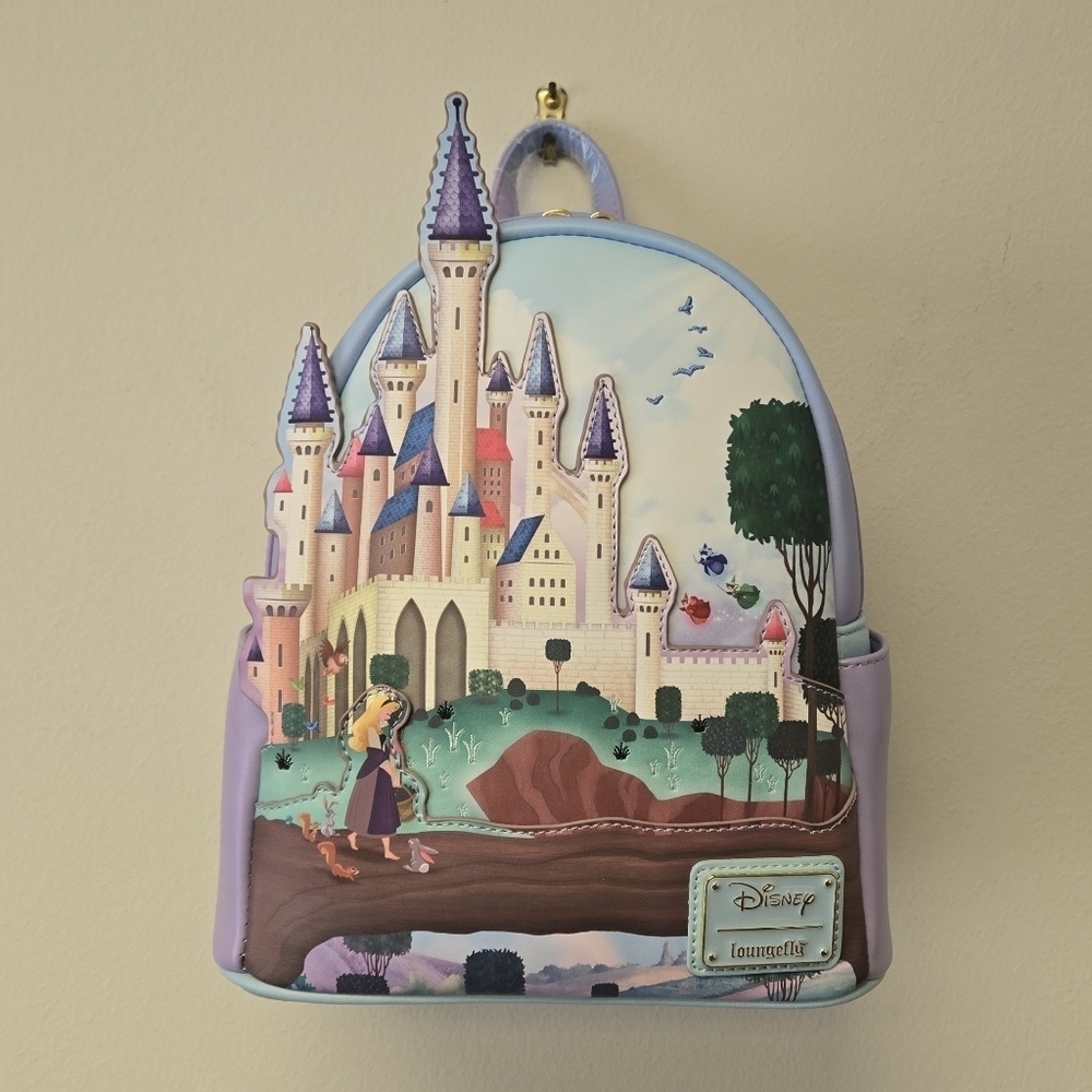 Loungefly Disney Princess Sleeping Beauty Castle Series Backpack - Picture 4 of 11